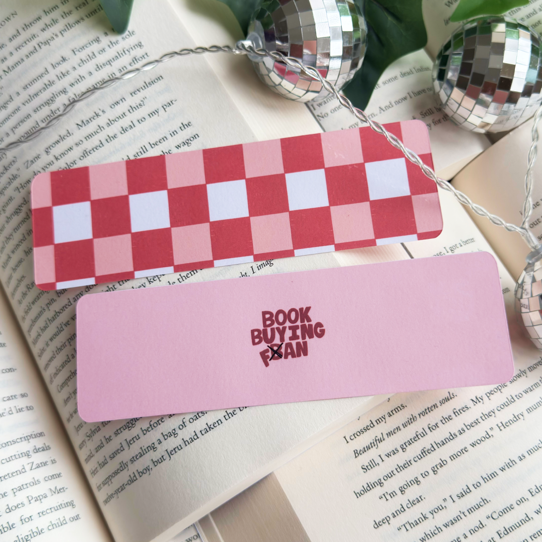 Book Buying Fan Bookmark