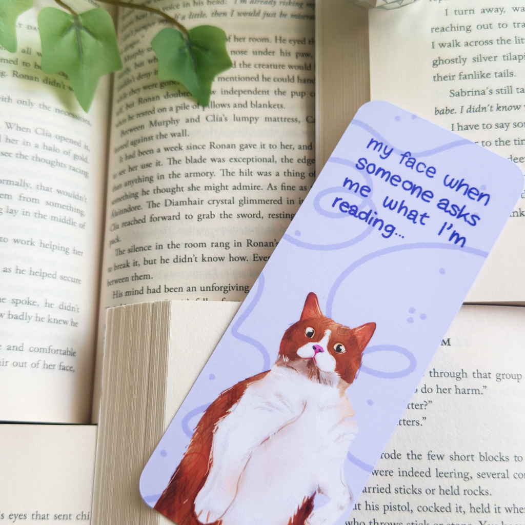 What are you reading bookmark