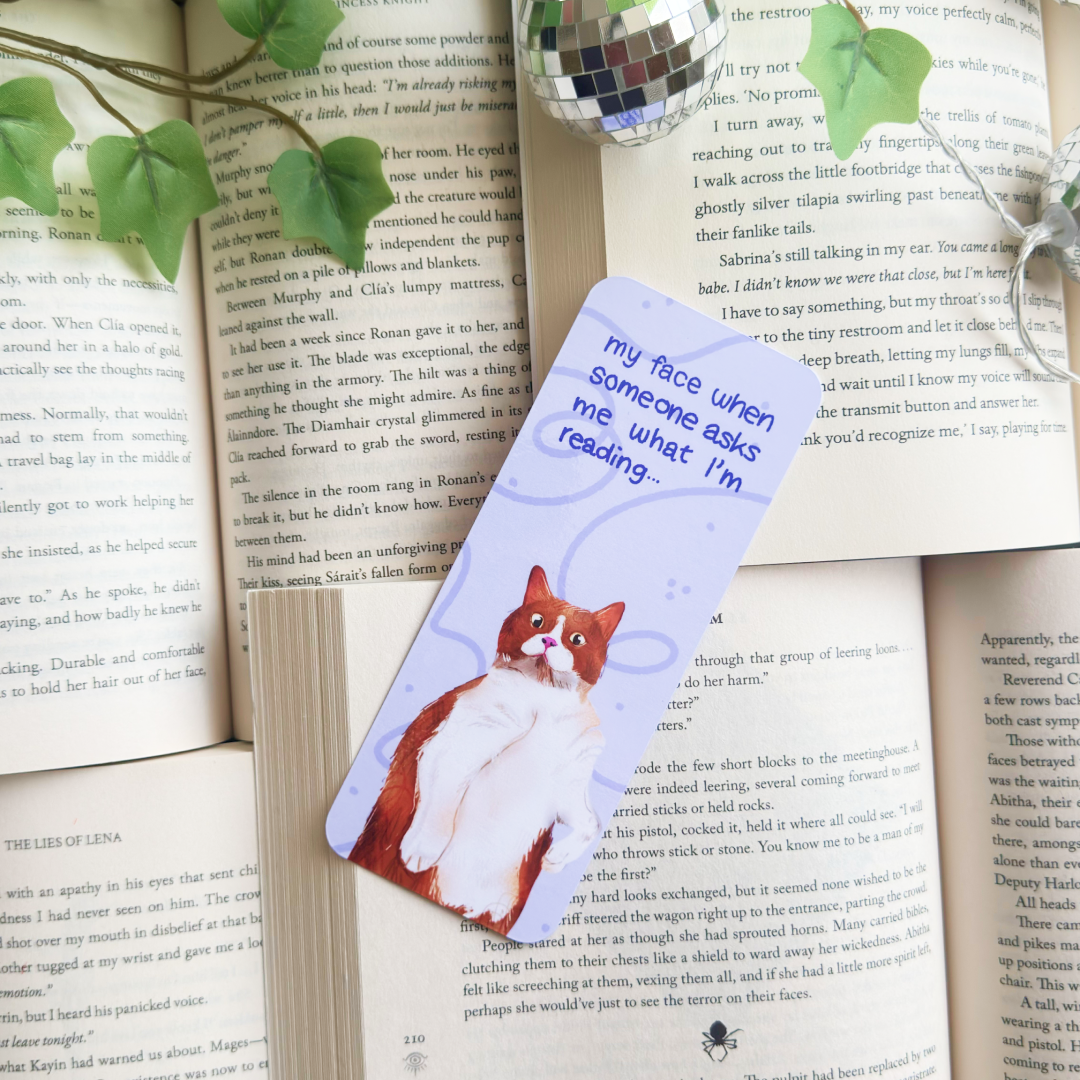 What are you reading bookmark