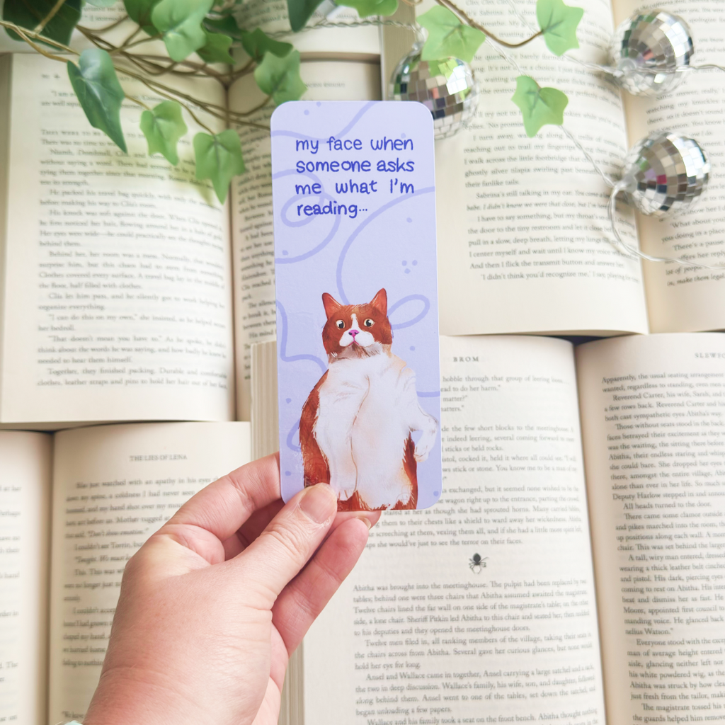 What are you reading bookmark