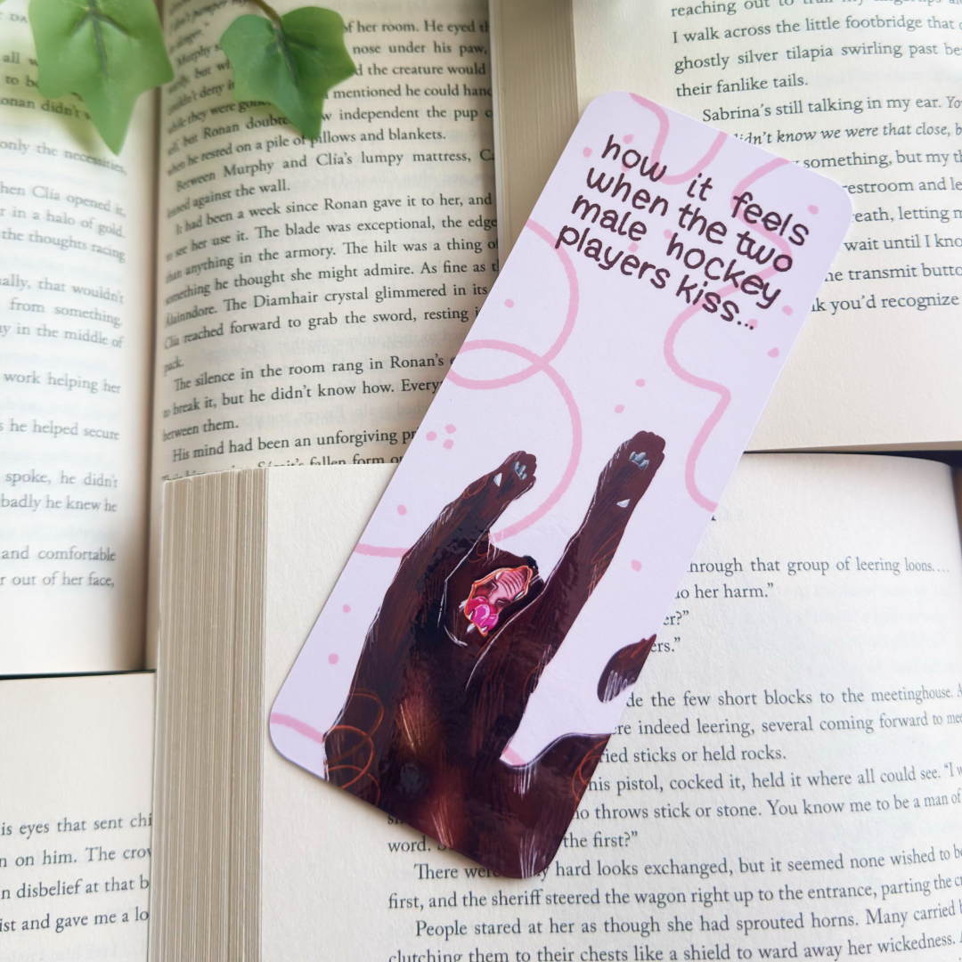 When the two hockey players bookmark