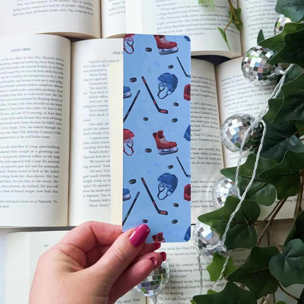 Hockey Sticks bookmark