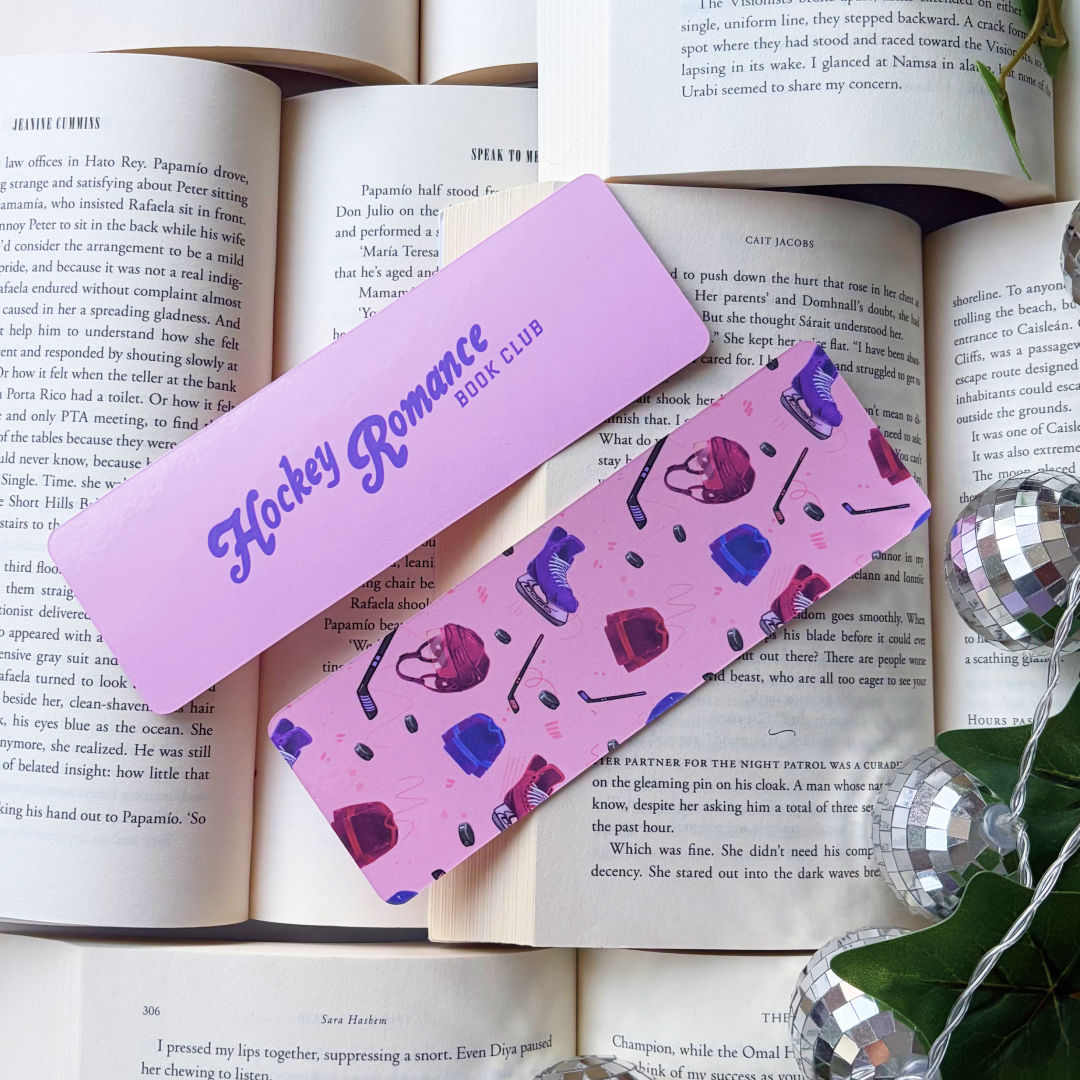 Hockey Romance Book Club bookmark