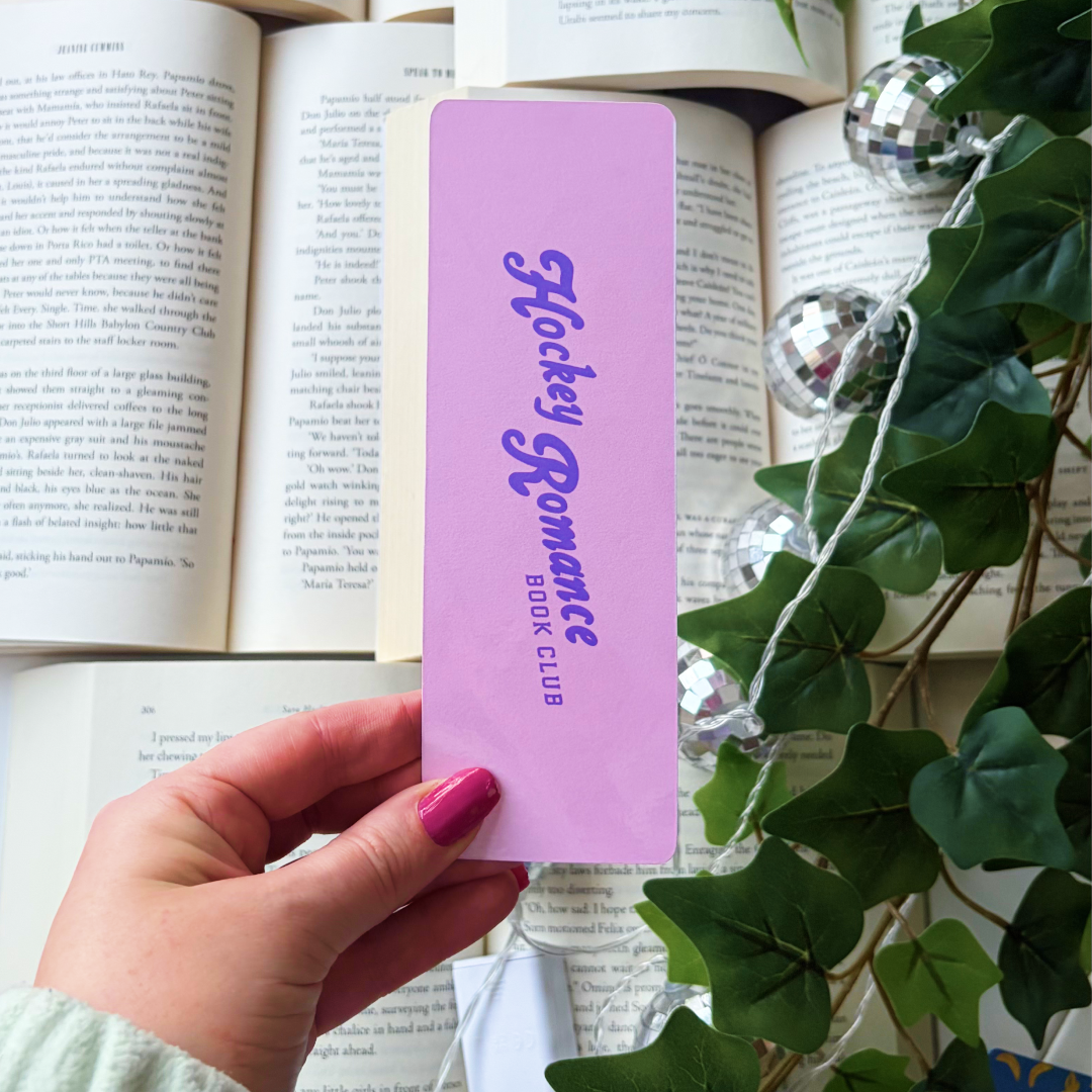 Hockey Romance Book Club bookmark