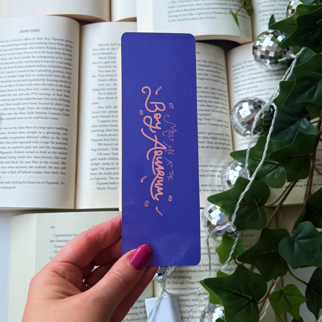 Boy Aquarium bookmark