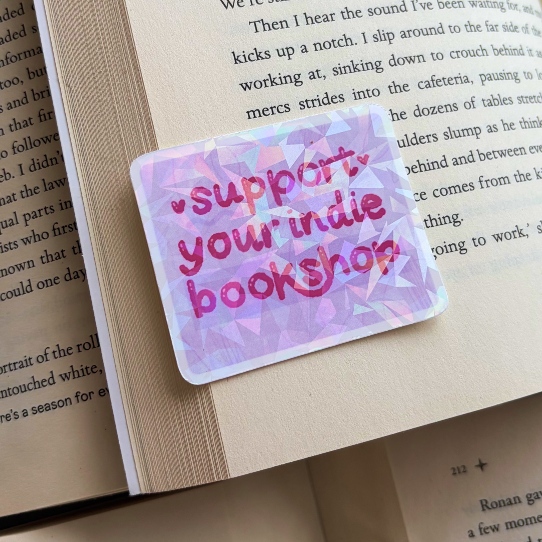 Support your Indie Bookshop Sticker