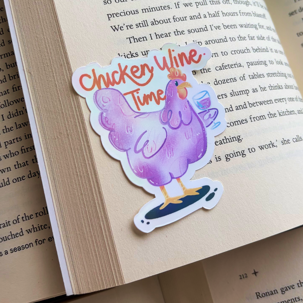 Chicken Wine Sticker
