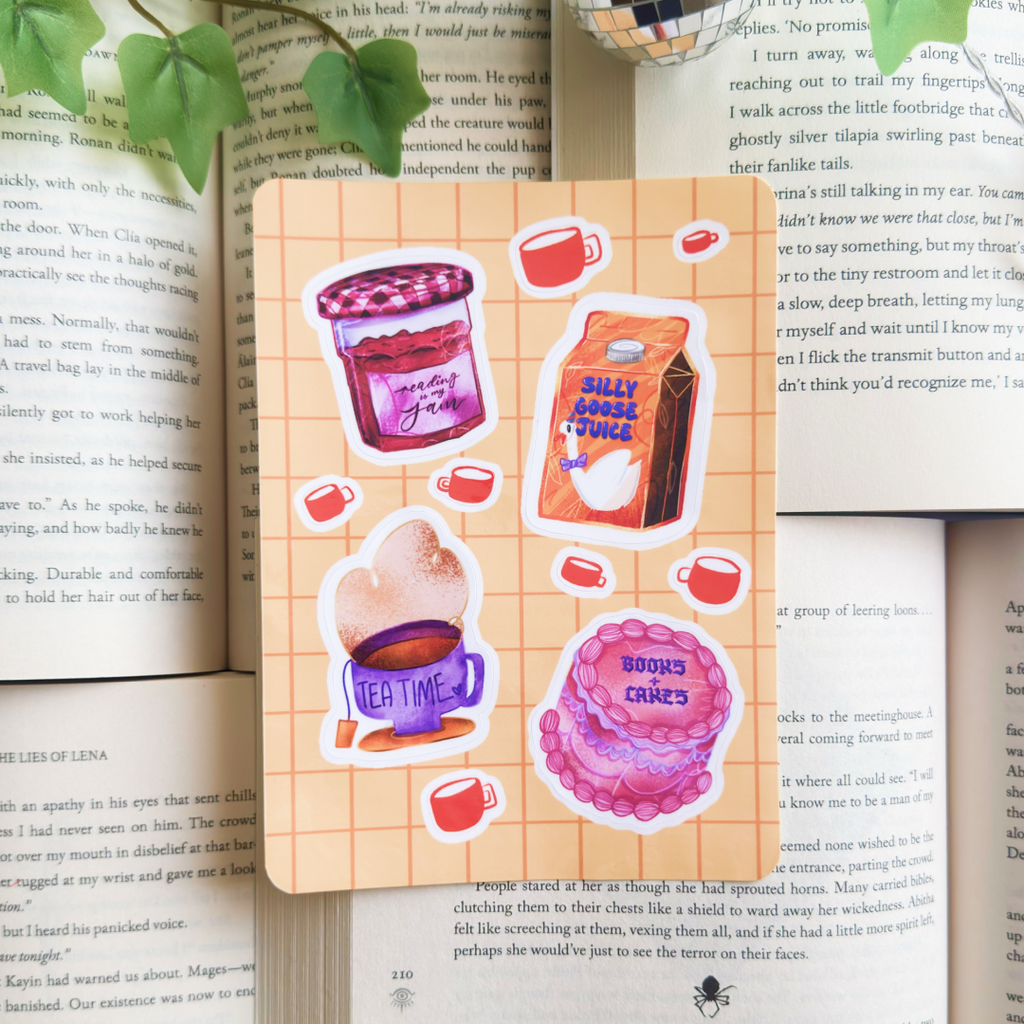 Tea Time sticker sheet