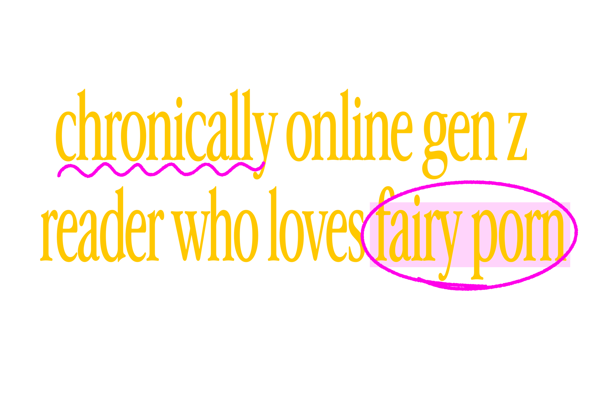 Chronically Online gen z reader who loves...sticker (Copy)