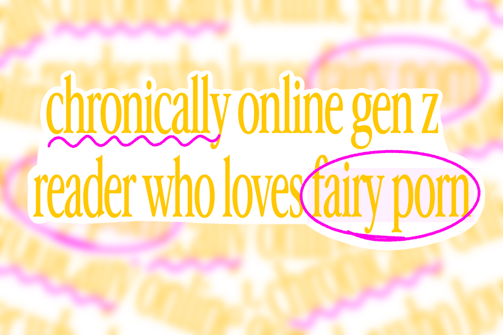 Chronically Online gen z reader who loves...sticker (Copy)