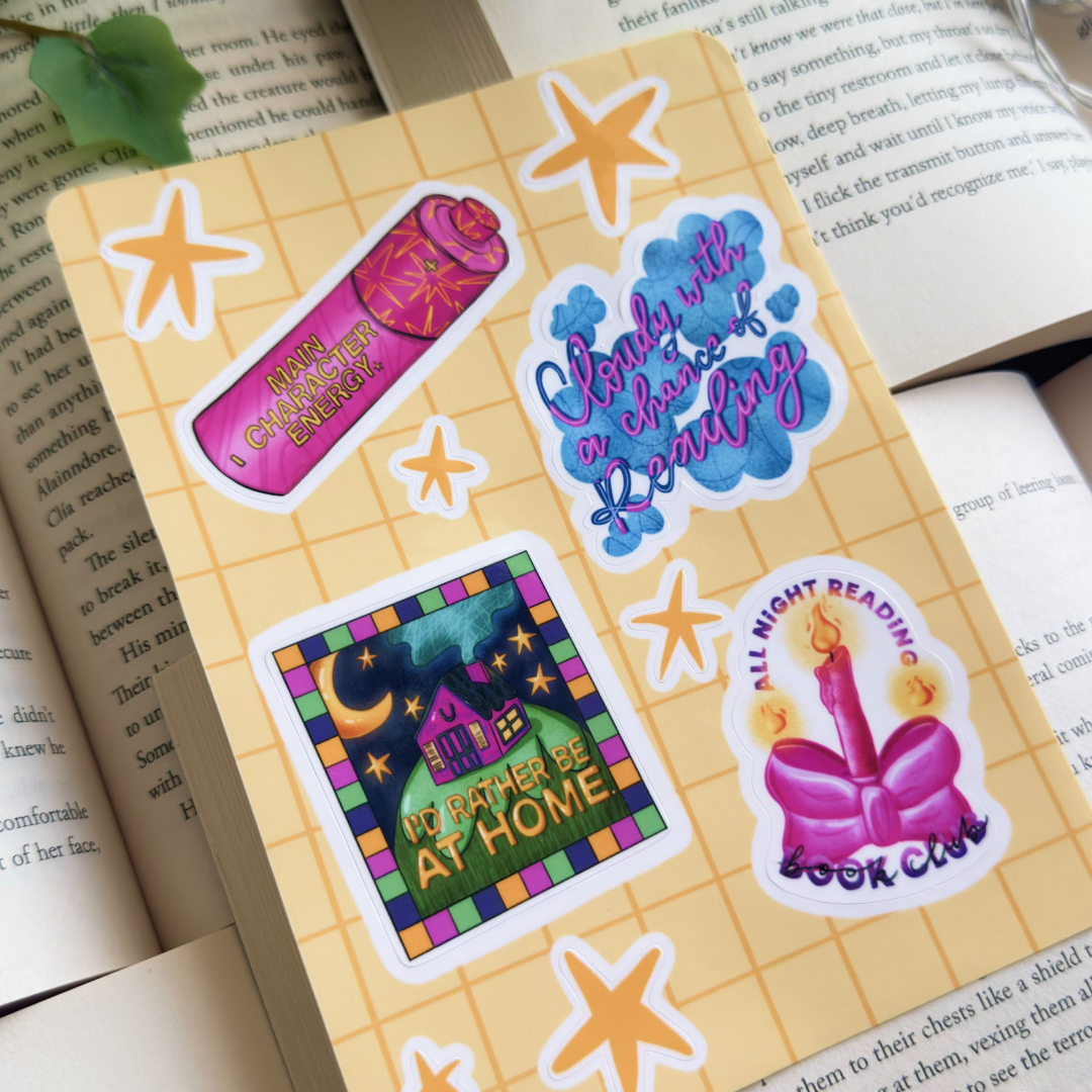 New Year sticker sheet