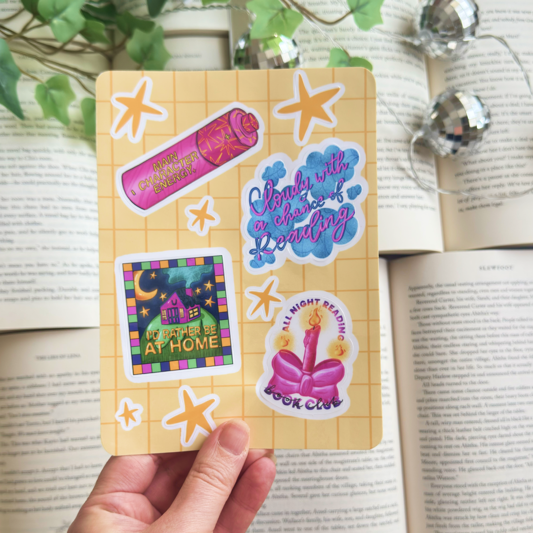 New Year sticker sheet