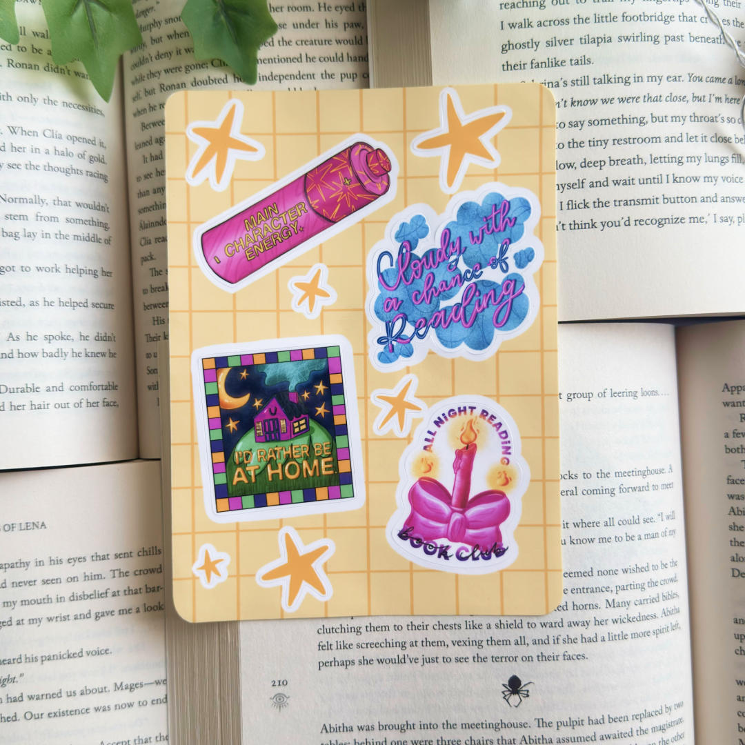 New Year sticker sheet
