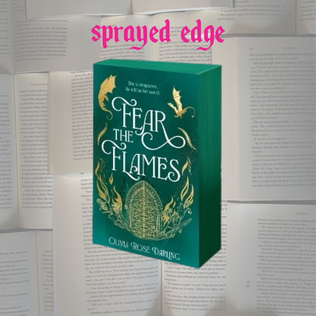 Fear The Flames – Paperback Green Edge