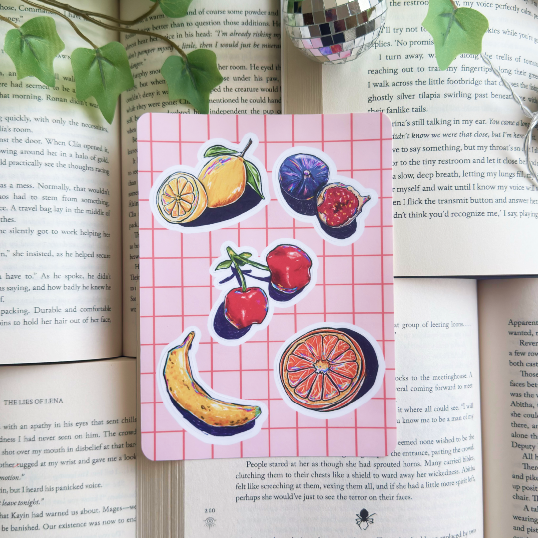 Fruit sticker sheet