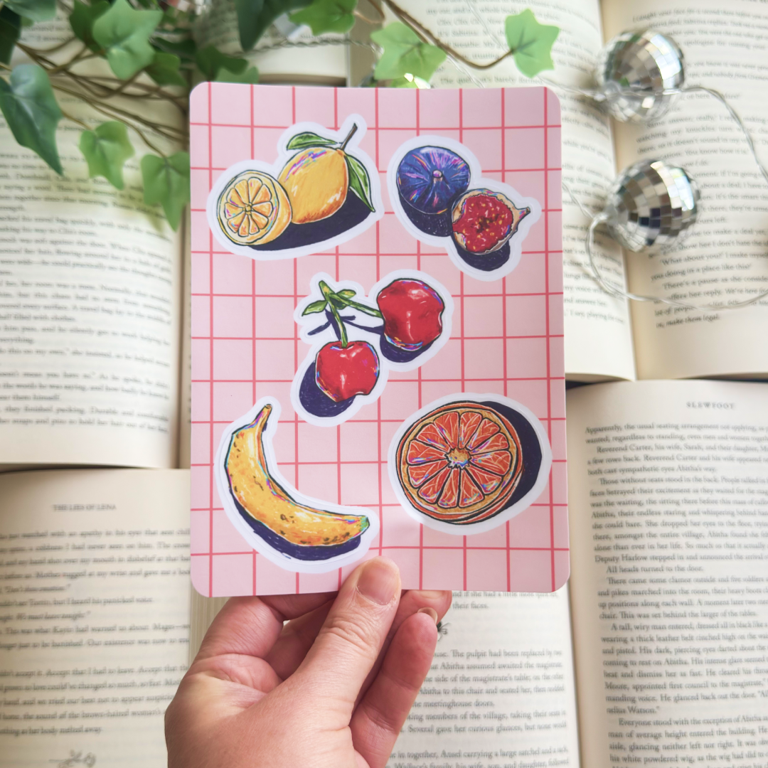 Fruit sticker sheet