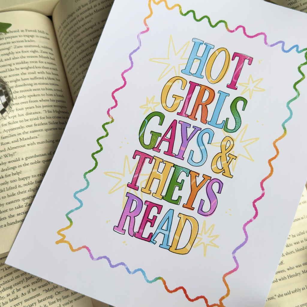 Hot Girls, Gays and Theys Read Print